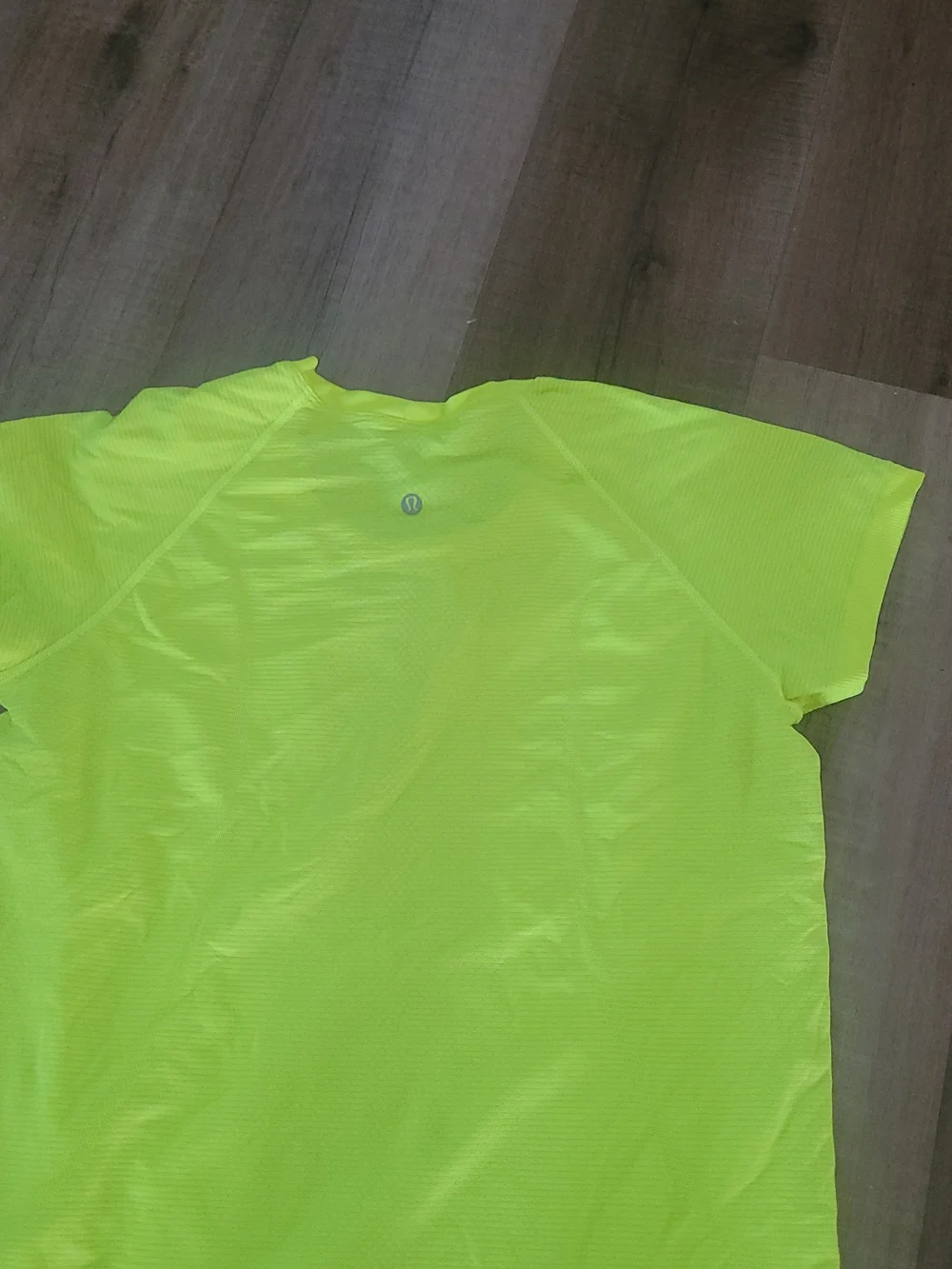 lululemon athletica Neon Lime Short-Sleeve Active Tee